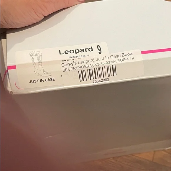 Corkys Leopard Print Over-the-Knee Boots - Brown/Tan - Picture 6 of 6